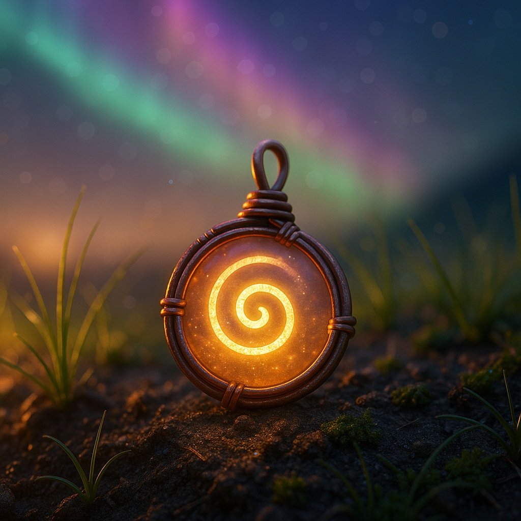 The Shimmering Spiral